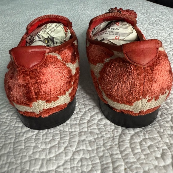 Tom Ford Red and Cream Loafers - Picture 5 of 13